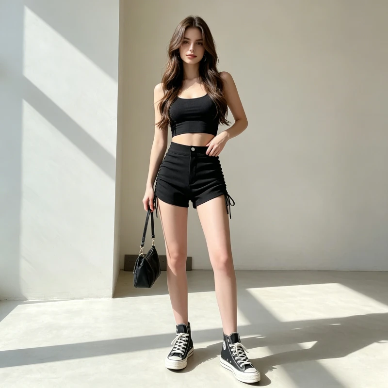 Pant Women Short Sheath Pants Slim Fit High Waist Straight Trousers Drawstring Lace Up Y2k Streetwear Splice Casual Party Night
Pant Women Short Sheath Pants Slim Fit High Waist Straight Trousers Drawstring Lace Up Y2k Streetwear Splice Casual Party Night