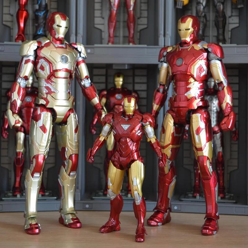 Fondjoy Marvel Iron Man MK46 MK43 MK42 Assembled Model 1/7 Scale Action Figure Reactors Can Emit Light Collect Ornament Toy Gift
Fondjoy Marvel Iron Man MK46 MK43 MK42 Assembled Model 1/7 Scale Action Figure Reactors Can Emit Light Collect Ornament Toy Gift
