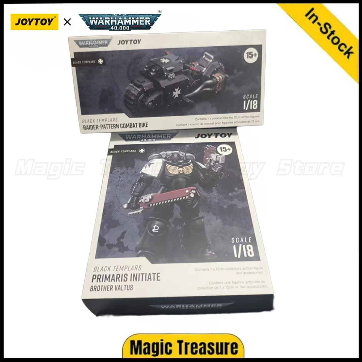【24 Hours Delivery】JOYTOY Warhammer 40K Space Marines Black Templars Outriders Brother Valtus
【24 Hours Delivery】JOYTOY Warhammer 40K Space Marines Black Templars Outriders Brother Valtus