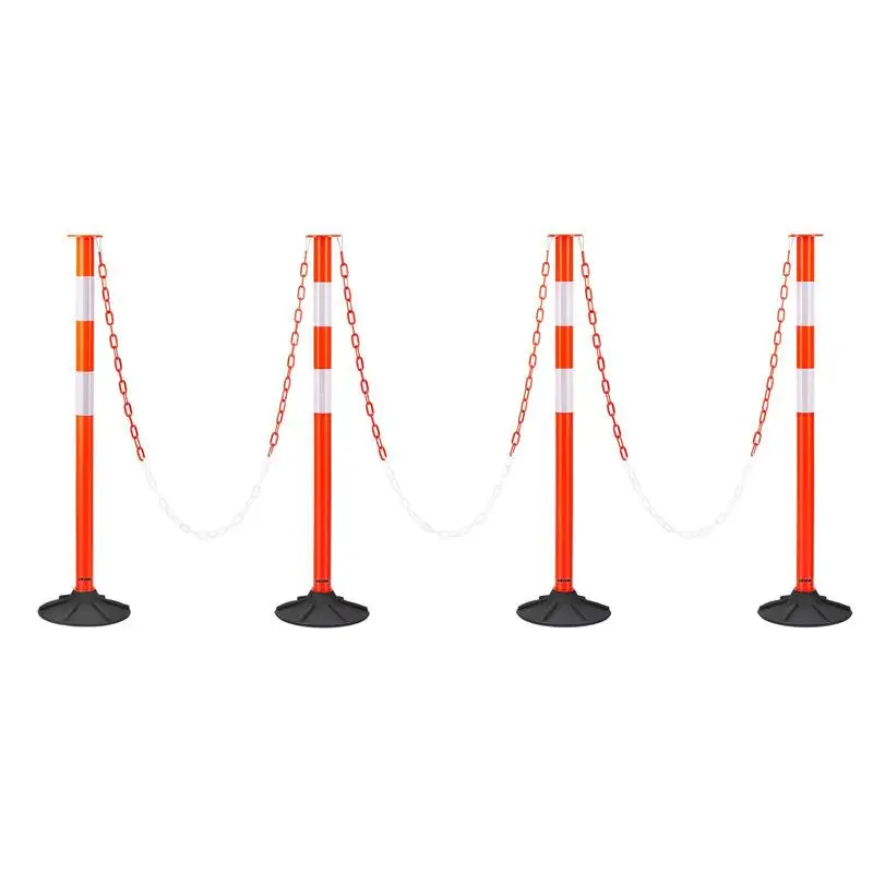 4 Pack Safety Markers 34 in For Construction Site Parking Lot Crowd Control, Weighted Base Reflective Strips Chain Heavy Duty Plastic Red
4 Pack Safety Markers 34 in For Construction Site Parking Lot Crowd Control, Weighted Base Reflective Strips Chain Heavy Duty Plastic Red