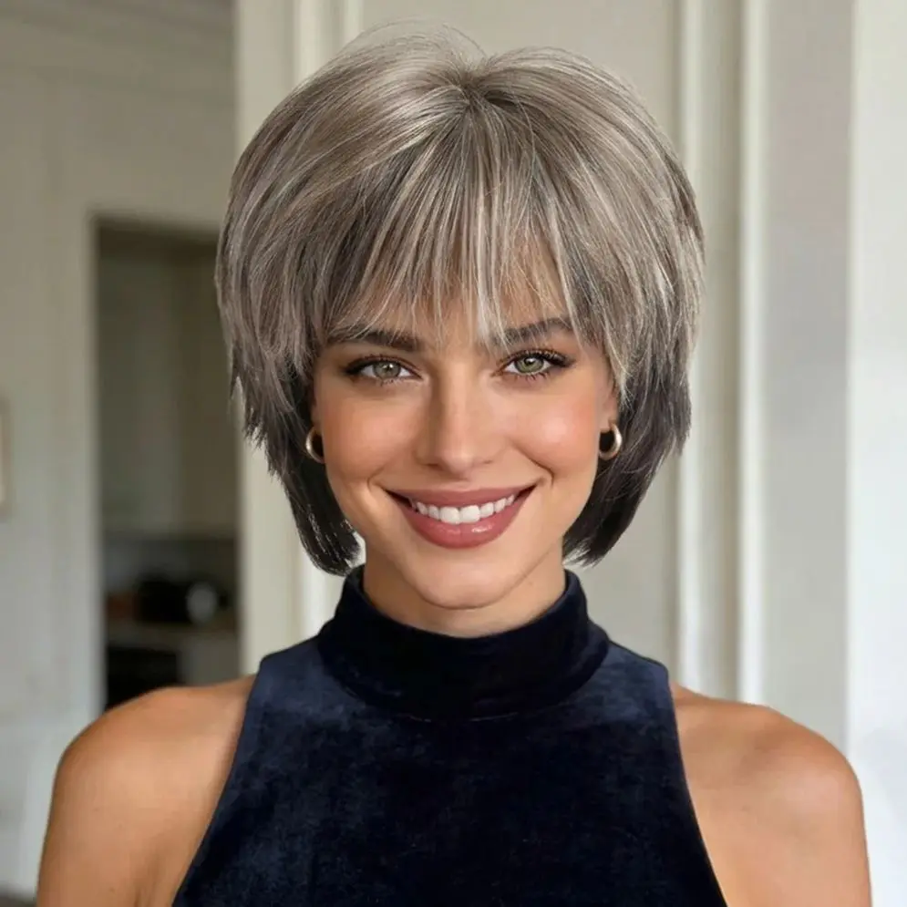 10 Inch Brown Synthetic Wig With Heat-Resistant Short Hair Suitable For Parties And Christmas Parties
10 Inch Brown Synthetic Wig With Heat-Resistant Short Hair Suitable For Parties And Christmas Parties