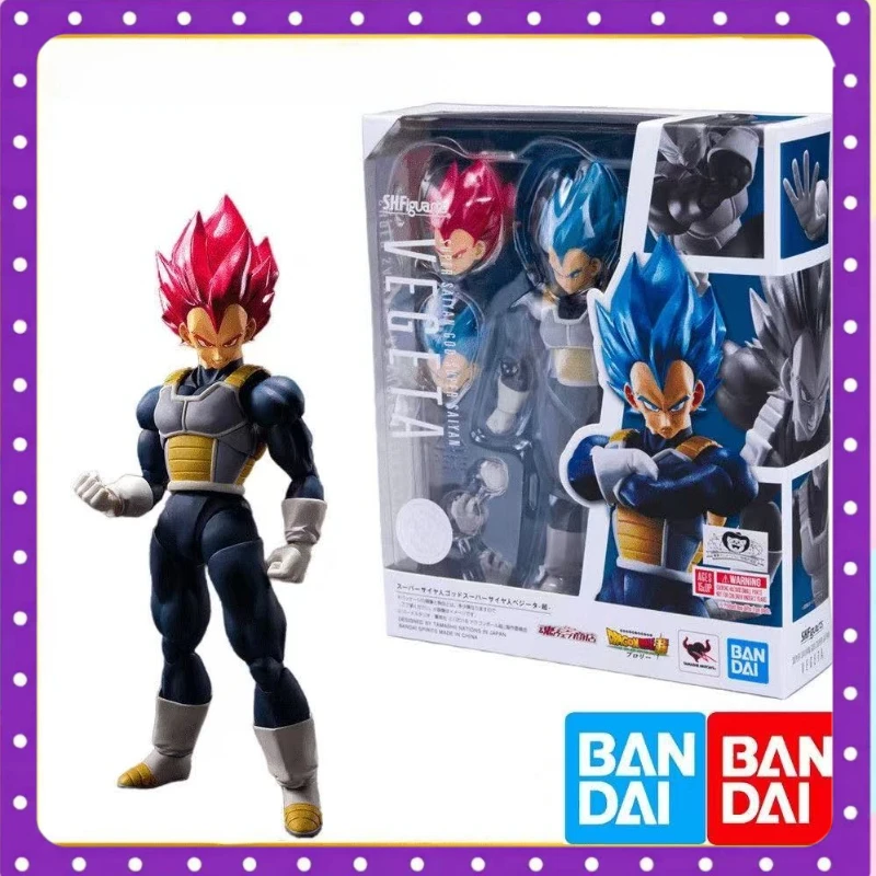 In stock original Bandai SHF Vegeta Super Saiyan God Super Blue Red Hair Blue Hair Soul Limited Dragon Ball Model Figure
In stock original Bandai SHF Vegeta Super Saiyan God Super Blue Red Hair Blue Hair Soul Limited Dragon Ball Model Figure