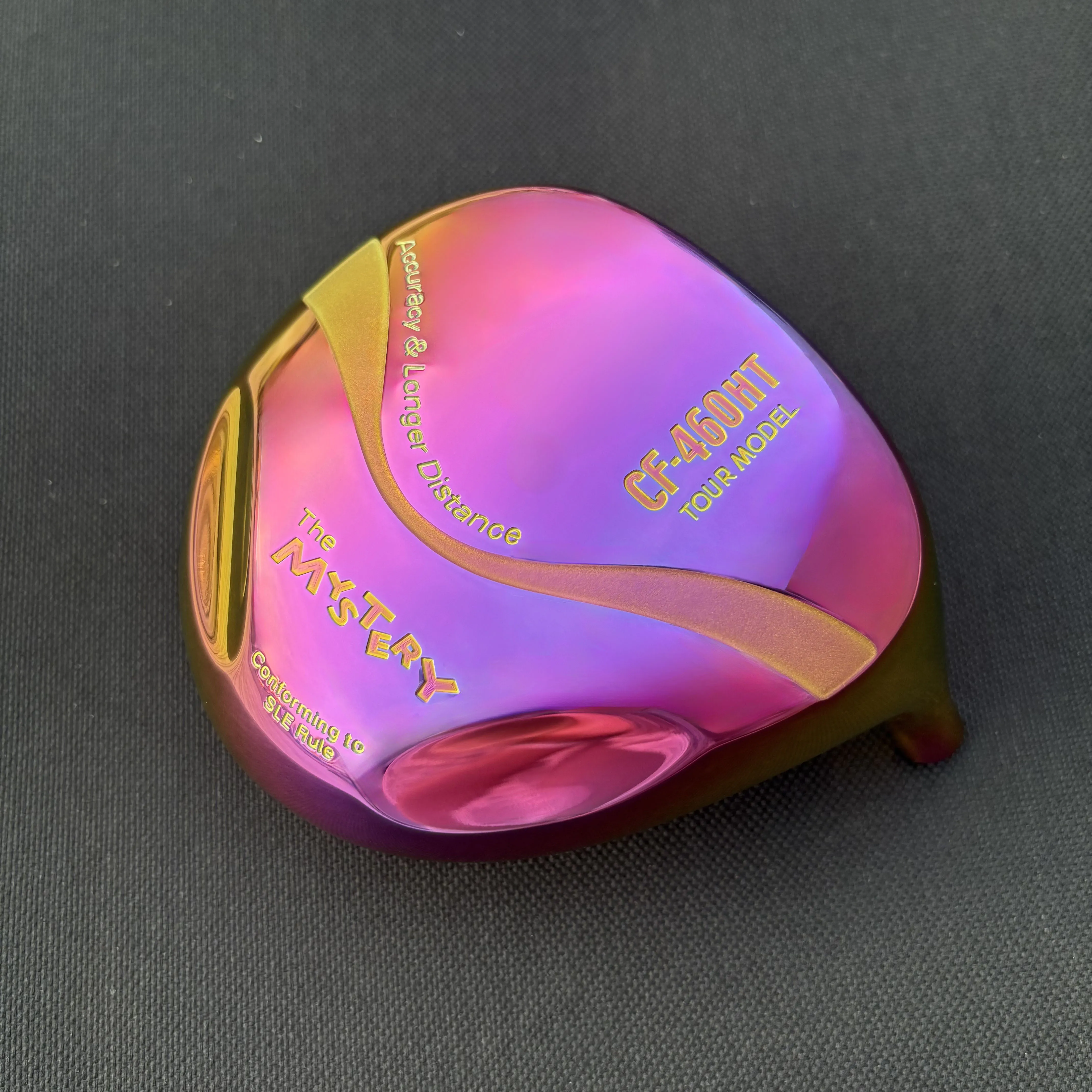 Mystery CF 460HT Tour Model Golf Driver Head 460CC Titanium Rainbow Plated Right Hand Only Head
Mystery CF 460HT Tour Model Golf Driver Head 460CC Titanium Rainbow Plated Right Hand Only Head