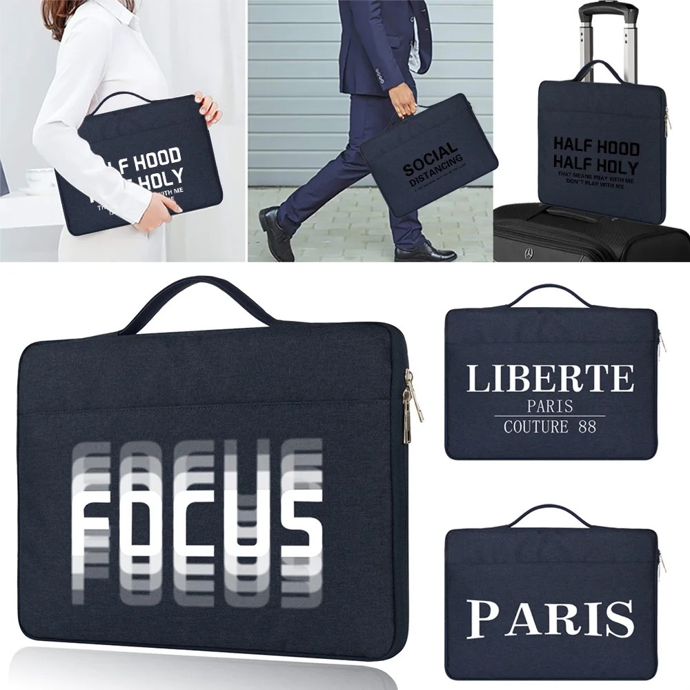 Text Series Print Laptop Bag Huawei MacBook 11 12 13 14 15 Inch Handbags New Computer Notebook Sleeve Cover for Hp Air Pro Case
Text Series Print Laptop Bag Huawei MacBook 11 12 13 14 15 Inch Handbags New Computer Notebook Sleeve Cover for Hp Air Pro Case