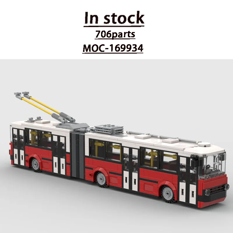 MOC-169934 City Transport Bus Block Model with Three Bus Doors, 706Parts - MOC Birthday Building Toys Gift for Boys and Children
MOC-169934 City Transport Bus Block Model with Three Bus Doors, 706Parts - MOC Birthday Building Toys Gift for Boys and Children