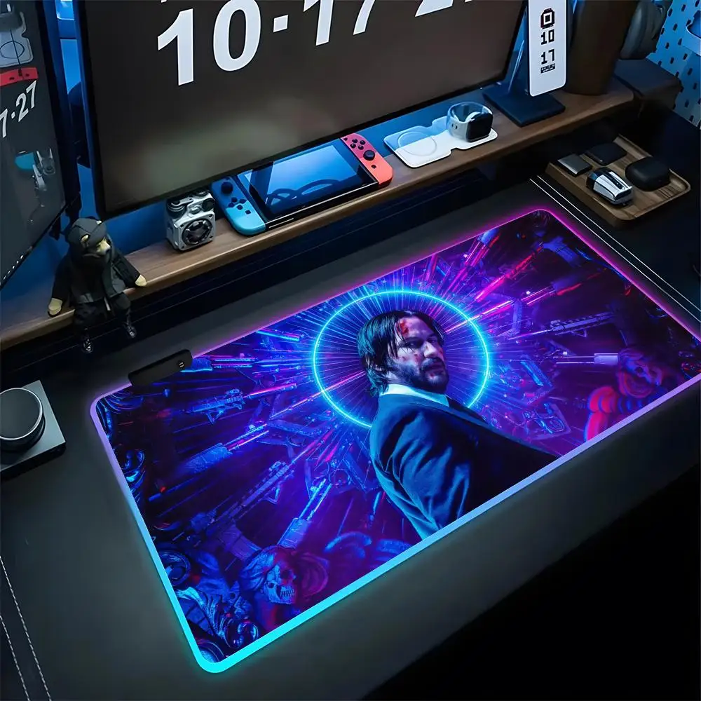 John WickS Mouse Keyboard Pad Gaming Rgb Mousepad Backlit Keyboard Gamer Girl Xxl Laptop Mat Table Pads Deskpad
John WickS Mouse Keyboard Pad Gaming Rgb Mousepad Backlit Keyboard Gamer Girl Xxl Laptop Mat Table Pads Deskpad
