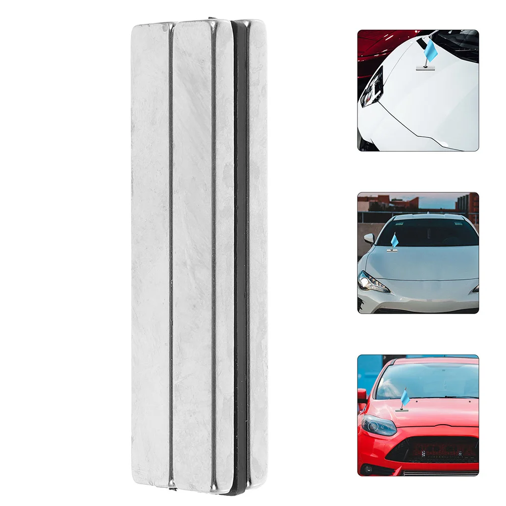 4Pcs Flag Weights Magnetic Rectangular Design Stable Bottom Flagpole Weights Windproof Pole Accessories for Outdoor Use
4Pcs Flag Weights Magnetic Rectangular Design Stable Bottom Flagpole Weights Windproof Pole Accessories for Outdoor Use