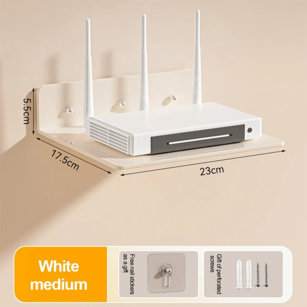 Metal Router Storage Rack Space-saving Non-Drilling Design Camera Supporting Holder Wall Mounted Projector Stand Universal
Metal Router Storage Rack Space-saving Non-Drilling Design Camera Supporting Holder Wall Mounted Projector Stand Universal