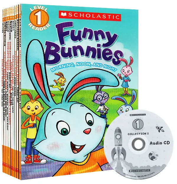 Оригинальный английский комплект Scholastic Leveled Readers L1, набор из 2 (10) книг с аудио-CD для изучения английского языка детьми
Оригинальный английский комплект Scholastic Leveled Readers L1, набор из 2 (10) книг с аудио-CD для изучения английского языка детьми