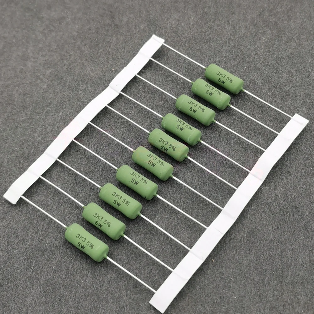 10PCS New original 3.3K 5W AC05 small wire-wound resistor 3K3 5%
10PCS New original 3.3K 5W AC05 small wire-wound resistor 3K3 5%