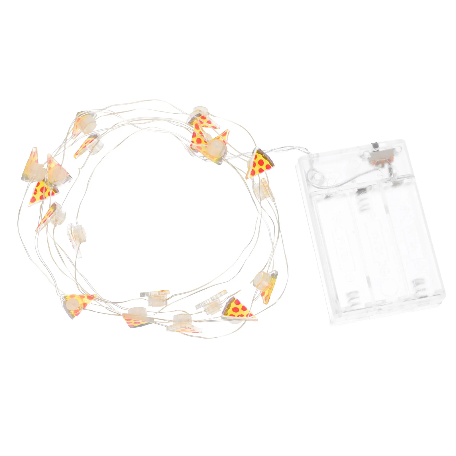 1Pcs Christmas Decoration Lights Pizza Shape String Lights 2M Copper Wire Warm Yellow Outdoor Indoor Garden Party Decorative
1Pcs Christmas Decoration Lights Pizza Shape String Lights 2M Copper Wire Warm Yellow Outdoor Indoor Garden Party Decorative