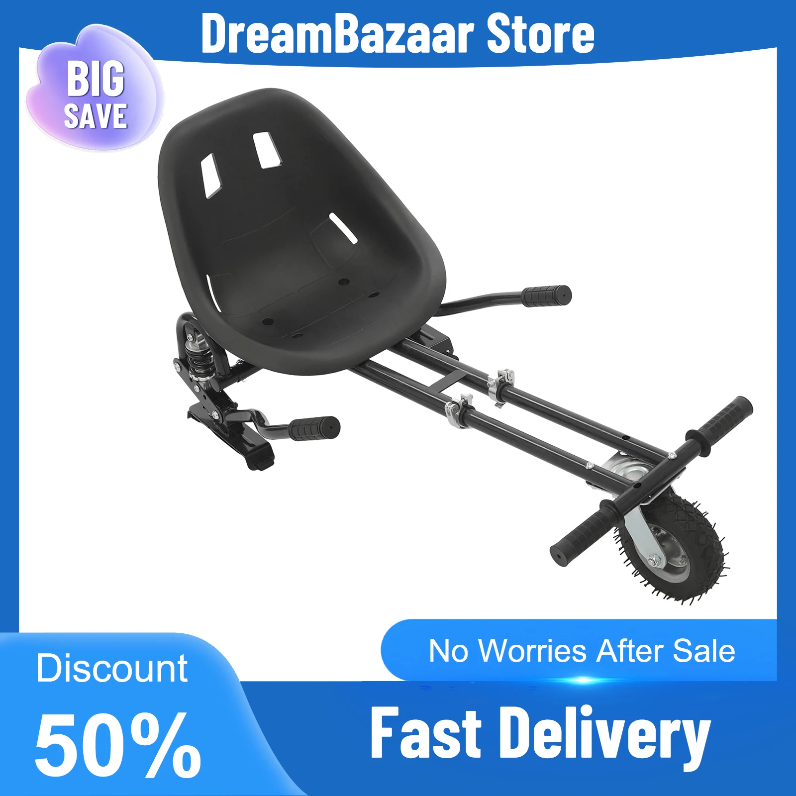 Hoverboard Seat Attachment Hoverboard Attachment Dual Suspension Frame for Scooter Steel Comfort Stability Outdoor Accessories
Hoverboard Seat Attachment Hoverboard Attachment Dual Suspension Frame for Scooter Steel Comfort Stability Outdoor Accessories