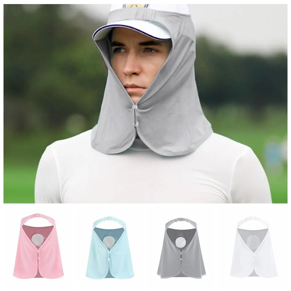 Ice Silk Golf Sunscreen Neckerchief Sun Protective Soft Cool Breathable Mask Without Cap All-round Sun Protection Headscarf
Ice Silk Golf Sunscreen Neckerchief Sun Protective Soft Cool Breathable Mask Without Cap All-round Sun Protection Headscarf