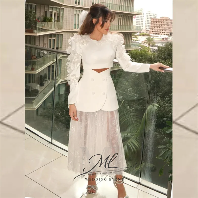 Элегантные белые вечерние платья ML с длинными рукавами и 3D цветами для женщин Кувейта, нарядные платья макси на заказ для особых случаев
Элегантные белые вечерние платья ML с длинными рукавами и 3D цветами для женщин Кувейта, нарядные платья макси на заказ для особых случаев