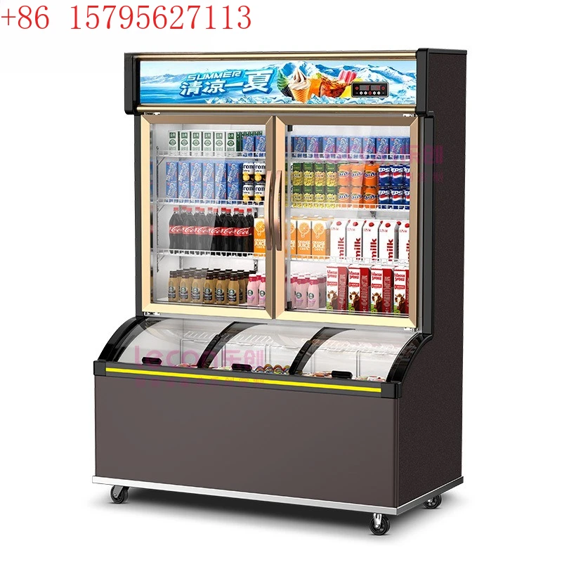 Коммерческий магазин Convenience Lechuang, шкаф для мороженого, напитков, охлаждаемый под замороженным супермаркетом для мамы и ребенка
Коммерческий магазин Convenience Lechuang, шкаф для мороженого, напитков, охлаждаемый под замороженным супермаркетом для мамы и ребенка