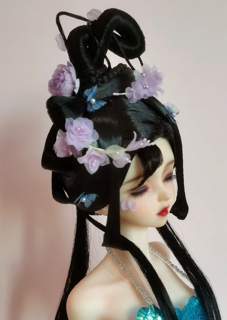 1/3 древний костюм BJD парик аксессуары для кукол Hanfu античный стиль волосы ретро парики для BJD/SD SD13 большая девушка SSDF C1663
1/3 древний костюм BJD парик аксессуары для кукол Hanfu античный стиль волосы ретро парики для BJD/SD SD13 большая девушка SSDF C1663