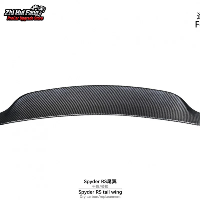 Suitable for 12-16 Porsche Boxster 981 Modified Spyder RS Rear Wing Dry Carbon Replacement
Suitable for 12-16 Porsche Boxster 981 Modified Spyder RS Rear Wing Dry Carbon Replacement