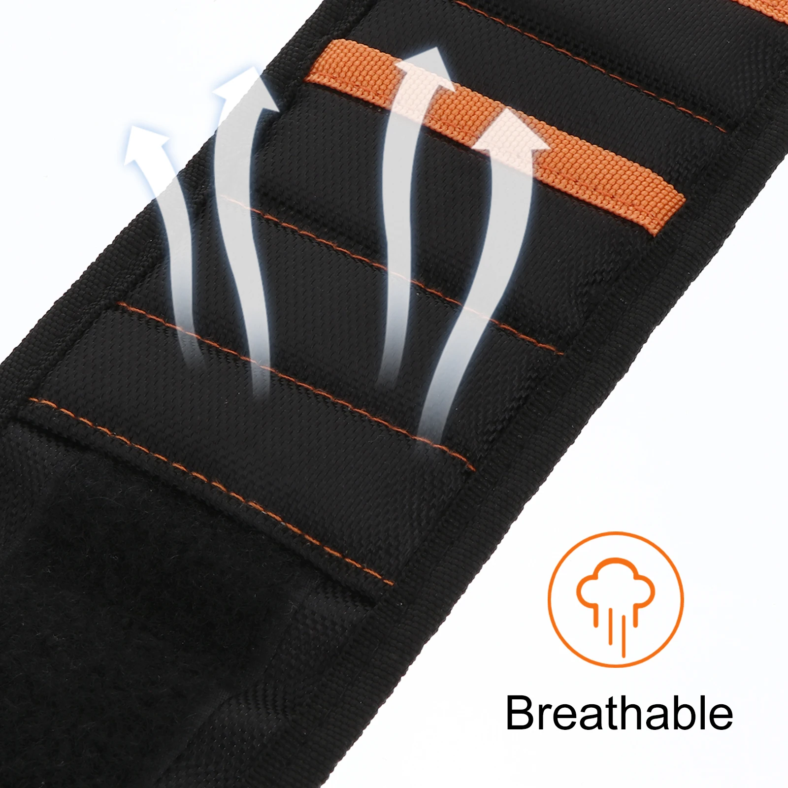 Magnetic Wristband Black Strong Adsorption Electrician Tool Holder Adjustable Wrist Strap Professional
Magnetic Wristband Black Strong Adsorption Electrician Tool Holder Adjustable Wrist Strap Professional