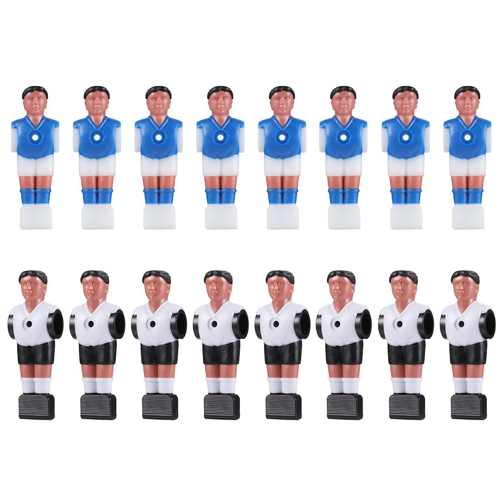 16 Pcs Foosball Players Replacement Figures Resin Soccer Toys Durable Bright Colors Standard Size Table Football Game
16 Pcs Foosball Players Replacement Figures Resin Soccer Toys Durable Bright Colors Standard Size Table Football Game