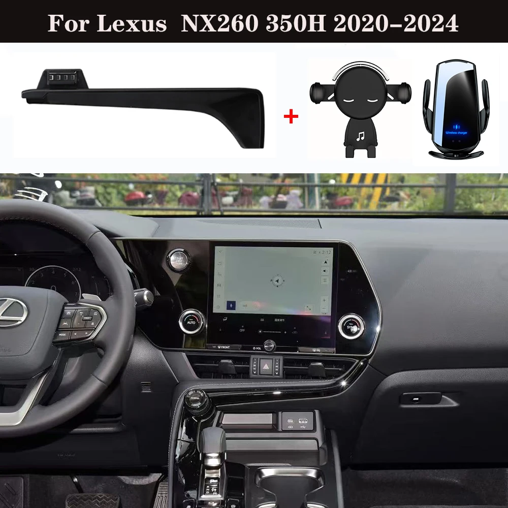Car Phone Holder For Lexus NX260 350H 2022-2024 14-inch Screen Fixed Base Bracket Wireless Charging Phone Holder Car
Car Phone Holder For Lexus NX260 350H 2022-2024 14-inch Screen Fixed Base Bracket Wireless Charging Phone Holder Car