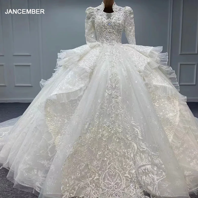 Exquisite International Women's Long Dress For Wedding Floor-Length O-Neck Wedding Dress Lace Embroidery Vestido Noiva MN149
Exquisite International Women's Long Dress For Wedding Floor-Length O-Neck Wedding Dress Lace Embroidery Vestido Noiva MN149