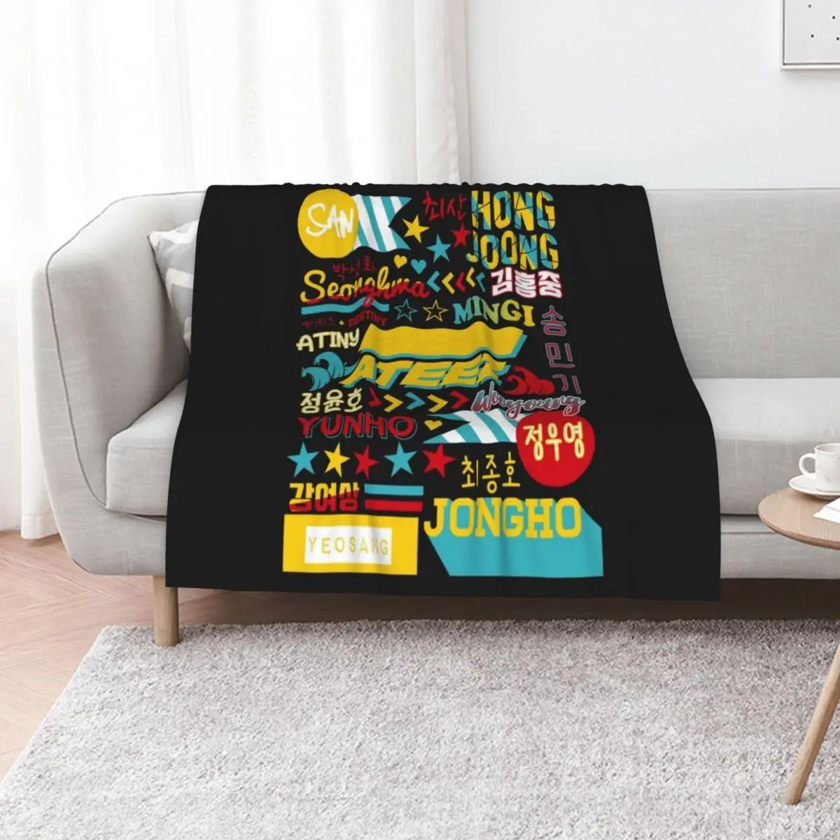 ATEEZ COLLAGE Classic Throw Blanket Machine Washable Soft Warm Blanket
ATEEZ COLLAGE Classic Throw Blanket Machine Washable Soft Warm Blanket