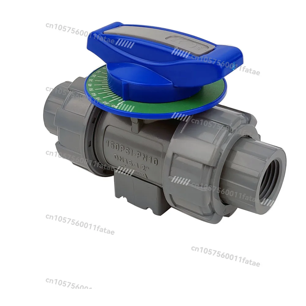 DN20 CPVC 30 Degree V-Ball Valve FPM o-Ring Seat NPT Thread
DN20 CPVC 30 Degree V-Ball Valve FPM o-Ring Seat NPT Thread