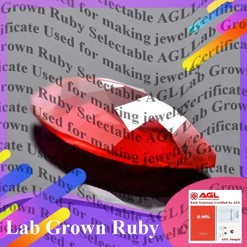 L-Lab Grown Ruby Loose Gemstones Pigeon Blood Red Marquise Cut Charm Beads for DIY Jewelry Selectable AGL CertificateDaily Wear
L-Lab Grown Ruby Loose Gemstones Pigeon Blood Red Marquise Cut Charm Beads for DIY Jewelry Selectable AGL CertificateDaily Wear