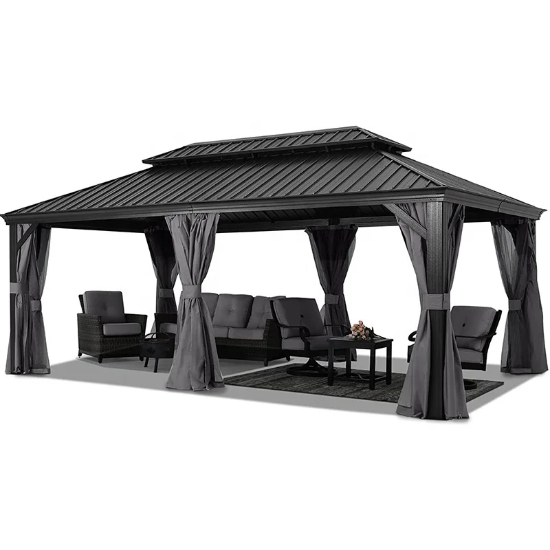 ABCCANOPY 12x20 Беседка с жесткой крышей из оцинкованной стали, алюминиевая беседка с двойной крышей, с сеткой и шторами для патио, газона, сада
ABCCANOPY 12x20 Беседка с жесткой крышей из оцинкованной стали, алюминиевая беседка с двойной крышей, с сеткой и шторами для патио, газона, сада