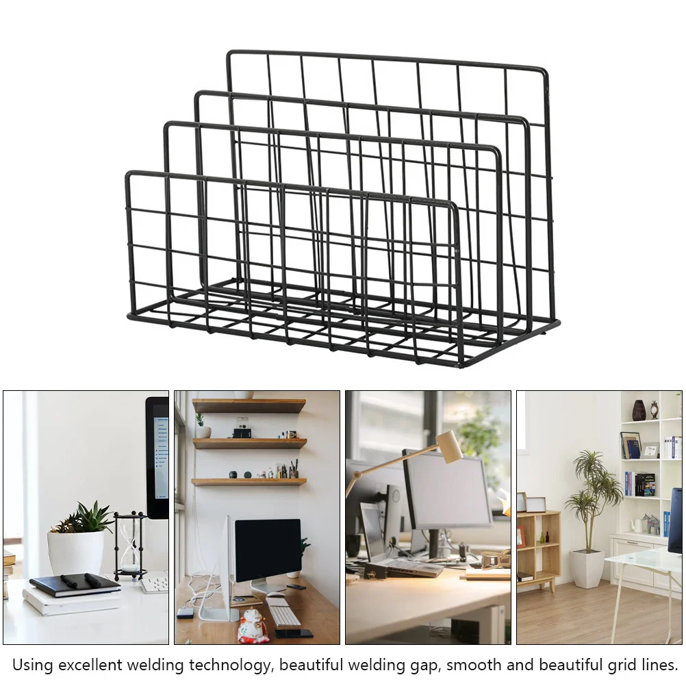 Organizer Rack Metal Desktop Storage Holder Multipurpose Storage Rack For Letters Magazines Files Multipurpose Sorting
Organizer Rack Metal Desktop Storage Holder Multipurpose Storage Rack For Letters Magazines Files Multipurpose Sorting