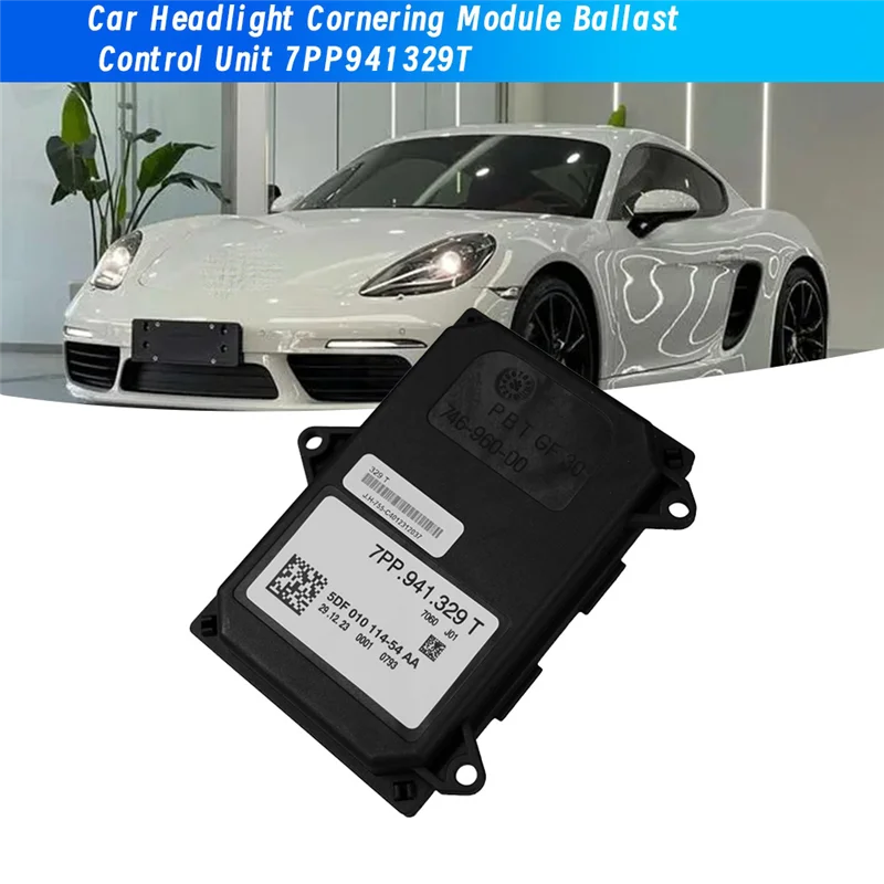 Модуль угла фар автомобиля, блок управления балластом 7PP941329T для Porsche Boxster Cayman Macan 2014-2025 7PP.941.329 T
Модуль угла фар автомобиля, блок управления балластом 7PP941329T для Porsche Boxster Cayman Macan 2014-2025 7PP.941.329 T