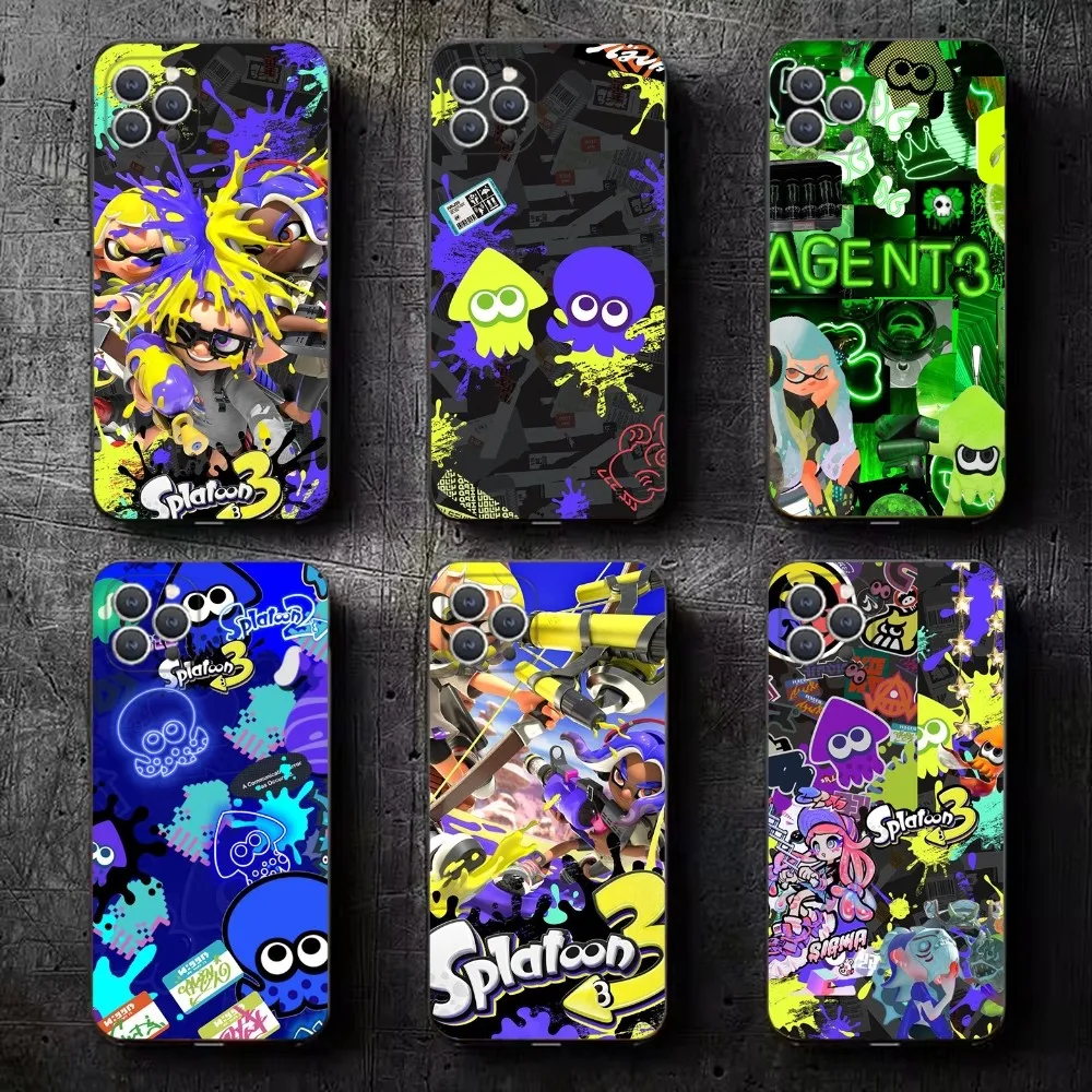 S-Splatoon Game Phone Case For iPhone 15,14,13,12,11,Plus,Pro Max,XS,X,XR,SE,Mini,8,7 Soft Silicone Black Cover
S-Splatoon Game Phone Case For iPhone 15,14,13,12,11,Plus,Pro Max,XS,X,XR,SE,Mini,8,7 Soft Silicone Black Cover