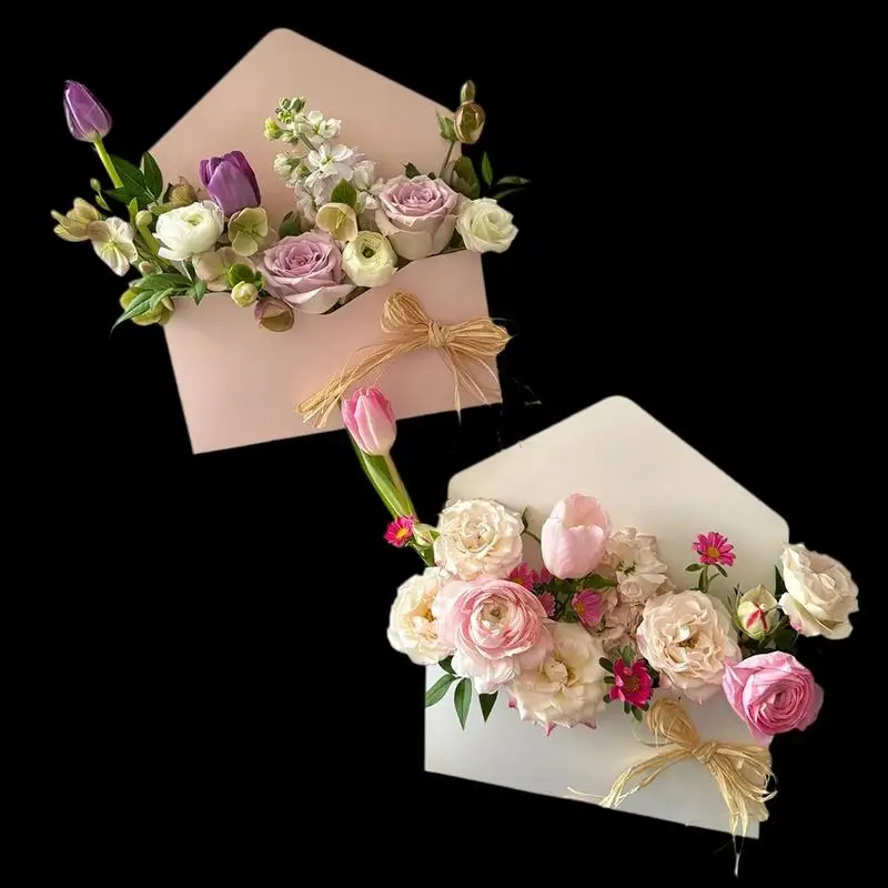 5Pcs Creative Envelope Flower Boxes Hand-folded Flowers Gift Bag Florist Bouquet Packaging Materials DIY Wedding Party Supplies
5Pcs Creative Envelope Flower Boxes Hand-folded Flowers Gift Bag Florist Bouquet Packaging Materials DIY Wedding Party Supplies