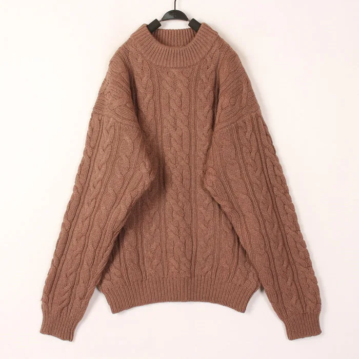 Vintage Autumn Winter Hand Knitted Wool Sweater Women's Open Cardigan Bean Hollow out Design Long Sve round Ne Top
Vintage Autumn Winter Hand Knitted Wool Sweater Women's Open Cardigan Bean Hollow out Design Long Sve round Ne Top