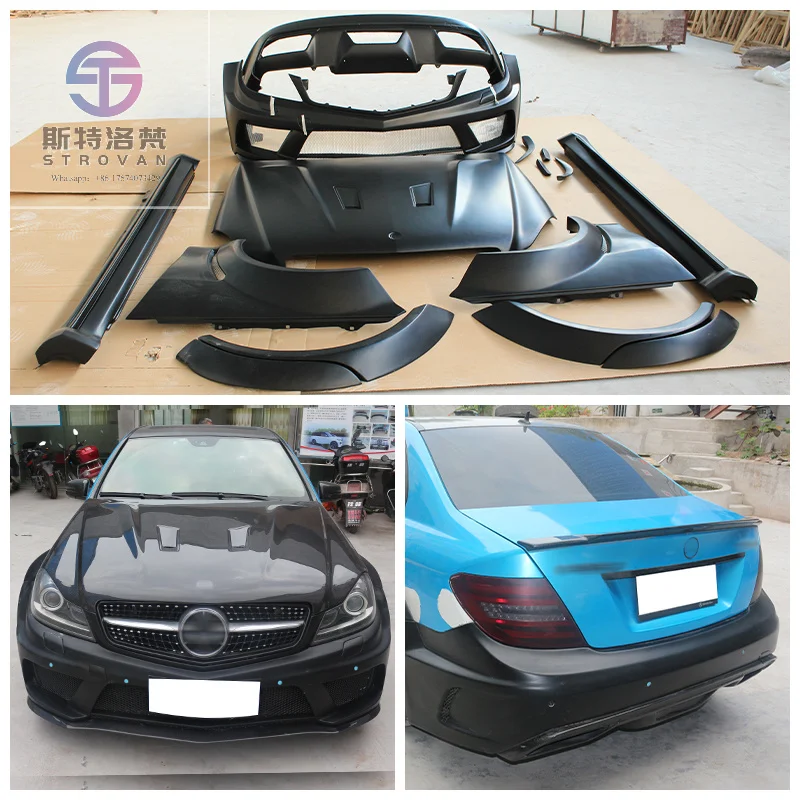 Car Upgrade Wet Carbon Fiber Front Rear Bumper Engine Hood Fender New Condition Fit for Benz C-class 2012-2014 W204 Black Series
Car Upgrade Wet Carbon Fiber Front Rear Bumper Engine Hood Fender New Condition Fit for Benz C-class 2012-2014 W204 Black Series