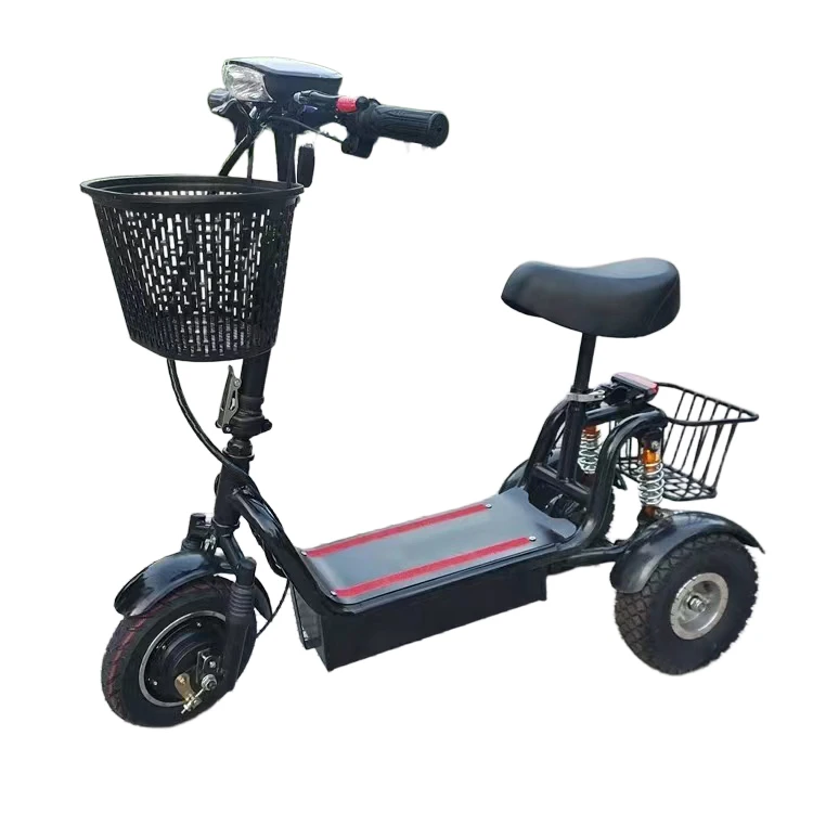 Трехколесный электросамокат с малогабаритной упаковкой, свинцово-кислотной/литиевой батареей, большой запас хода, городской электровелосипед с корзиной
Трехколесный электросамокат с малогабаритной упаковкой, свинцово-кислотной/литиевой батареей, большой запас хода, городской электровелосипед с корзиной