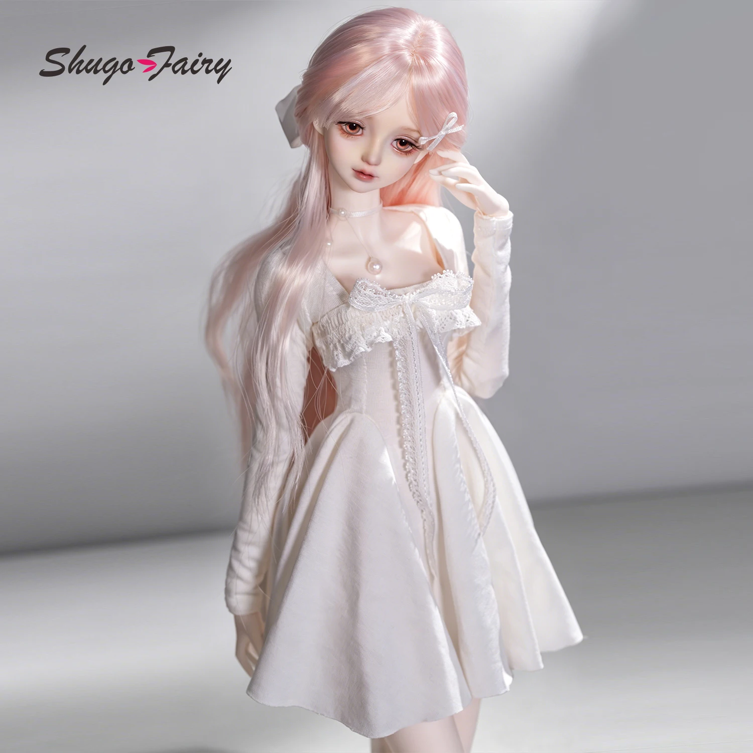 ShugaFairy Unana D 1/4 BJD Doll Full Set Cute Gentle Customizable Ball Jointed Doll Cotton Short Dress Included Custom Figure
ShugaFairy Unana D 1/4 BJD Doll Full Set Cute Gentle Customizable Ball Jointed Doll Cotton Short Dress Included Custom Figure