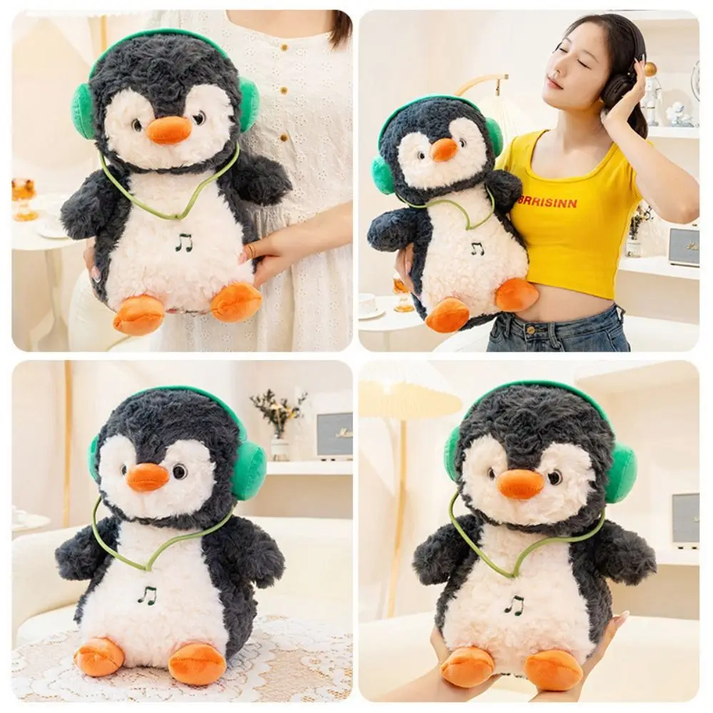 ПП Хлопок Наушники Пингвин Плюшевая Игрушка Пушистый Пингвин Ручной Работы Кукла Мягкие Животные Мягкий Мультфильм Носить Наушниками Животное Кукла 
ПП Хлопок Наушники Пингвин Плюшевая Игрушка Пушистый Пингвин Ручной Работы Кукла Мягкие Животные Мягкий Мультфильм Носить Наушниками Животное Кукла