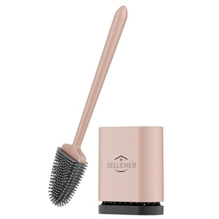 Curated Picks Toilet Brush and Holder Set - Flexible Toilet Bowl Brush Head with Silicone Bristles, Compact Size for Storage an
Curated Picks Toilet Brush and Holder Set - Flexible Toilet Bowl Brush Head with Silicone Bristles, Compact Size for Storage an