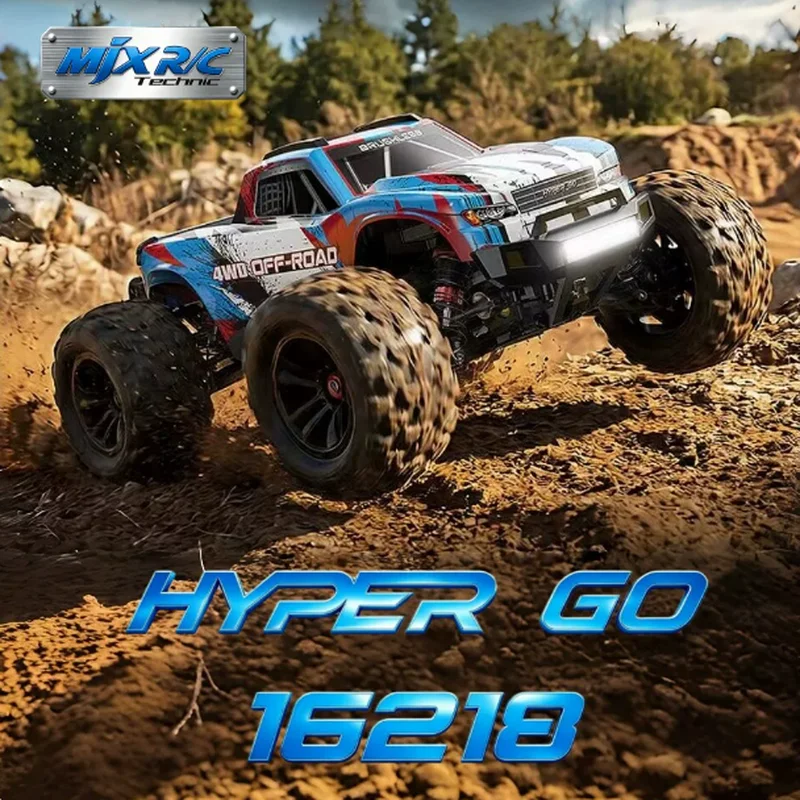 MJX Hyper Go 16212 16213 16218 RC Cars 1/16 Brushless 4WD Off Road High Speed Racing Climbing Car Remote Control Vehicle Gifts
MJX Hyper Go 16212 16213 16218 RC Cars 1/16 Brushless 4WD Off Road High Speed Racing Climbing Car Remote Control Vehicle Gifts