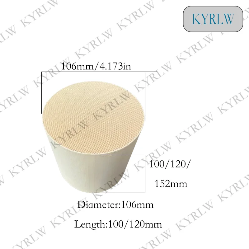 Exhaust System Three Way Catalyst Euro 3/4/5 106*100/120/152mm Ceramic Honeycomb Catalytic Converter
Exhaust System Three Way Catalyst Euro 3/4/5 106*100/120/152mm Ceramic Honeycomb Catalytic Converter