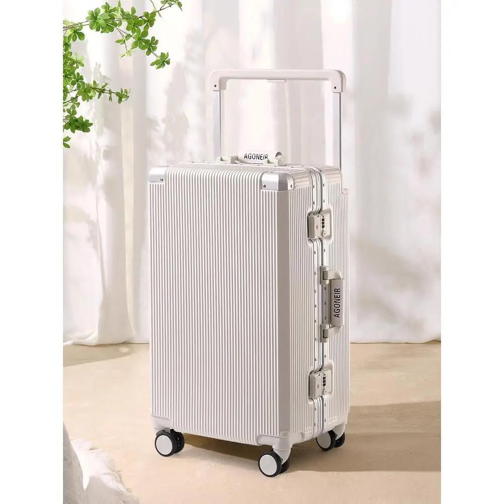 Agoneir Faionable Aluminum Frame Lage Suitcase 20 Inch Carry-On Wheel Spinner for Travel Men And Women Universal
Agoneir Faionable Aluminum Frame Lage Suitcase 20 Inch Carry-On Wheel Spinner for Travel Men And Women Universal