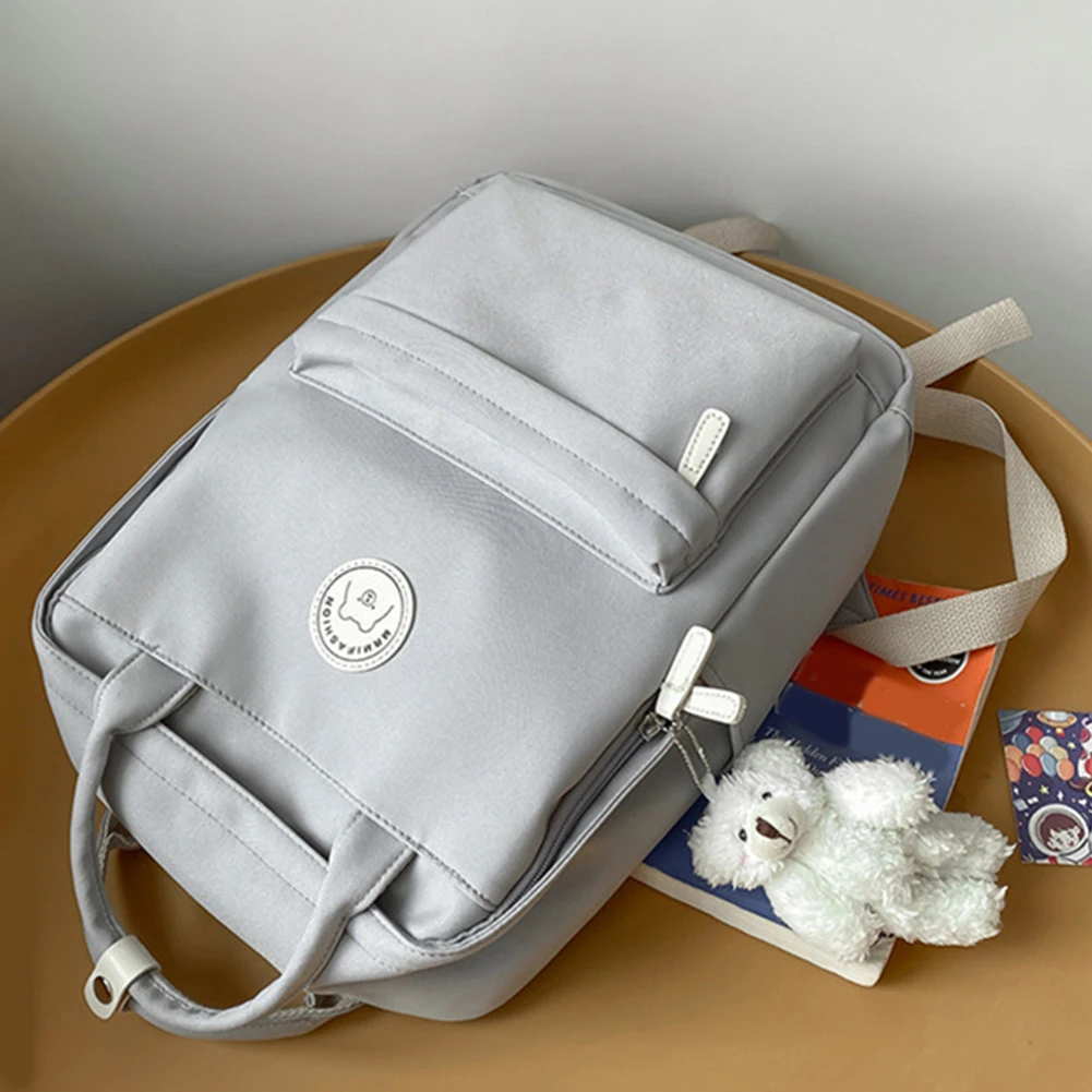 Teens Casual Backpack Large Capacity with Plush Pendant School Backpack Zipper for Work Camping Sports Travel Backpack
Teens Casual Backpack Large Capacity with Plush Pendant School Backpack Zipper for Work Camping Sports Travel Backpack