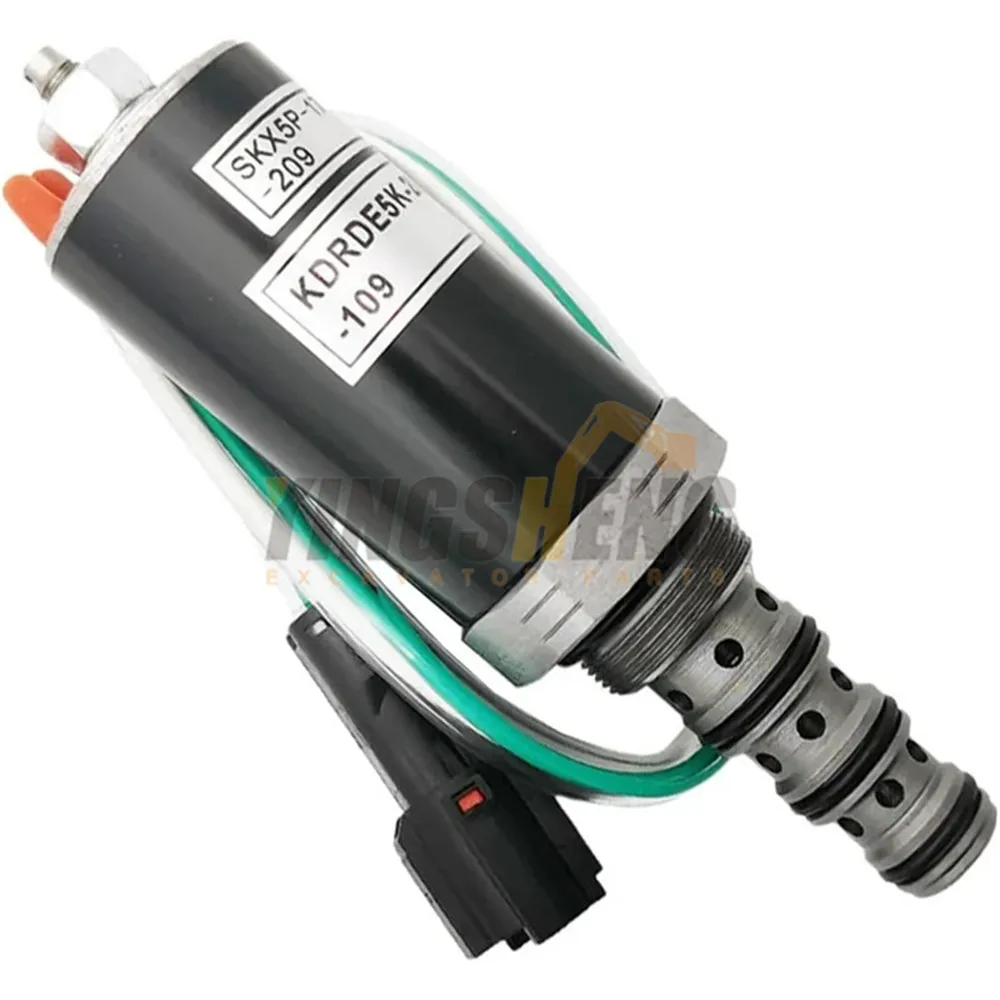 Excavator Volvo EC210B, EC240B, EC290B hydraulic pump pilot proportional solenoid valve KDRDE5K-20, 40C04-109 solenoid valve
Excavator Volvo EC210B, EC240B, EC290B hydraulic pump pilot proportional solenoid valve KDRDE5K-20, 40C04-109 solenoid valve