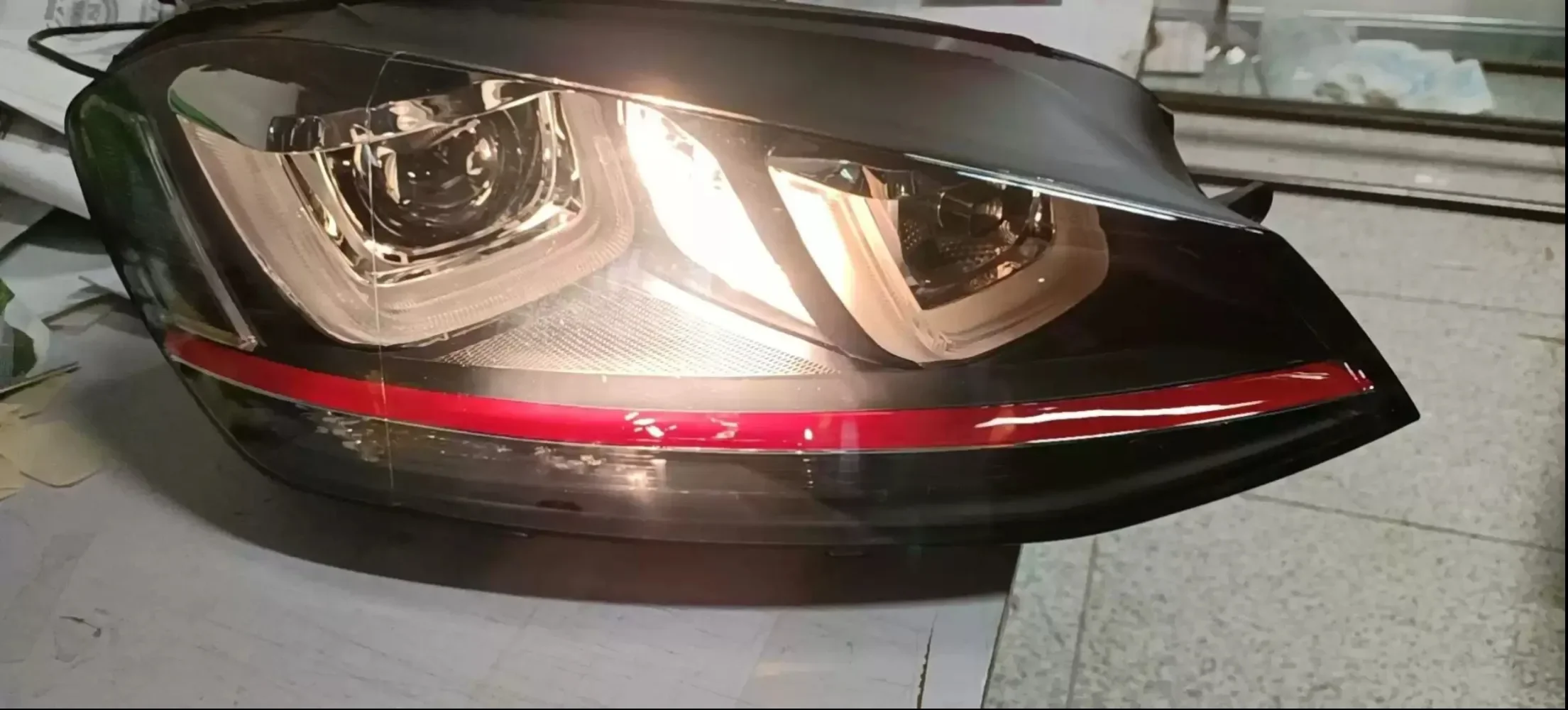 Car Headlight assembly For Volkswagen vw golf 7 modified gti led DRL daytime running light turn signal head lamp
Car Headlight assembly For Volkswagen vw golf 7 modified gti led DRL daytime running light turn signal head lamp