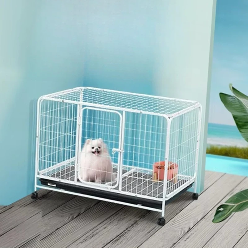 Dog Cages for Small to Medium Dogs Pet Crate Pet Travel Cages with Wheels
Dog Cages for Small to Medium Dogs Pet Crate Pet Travel Cages with Wheels