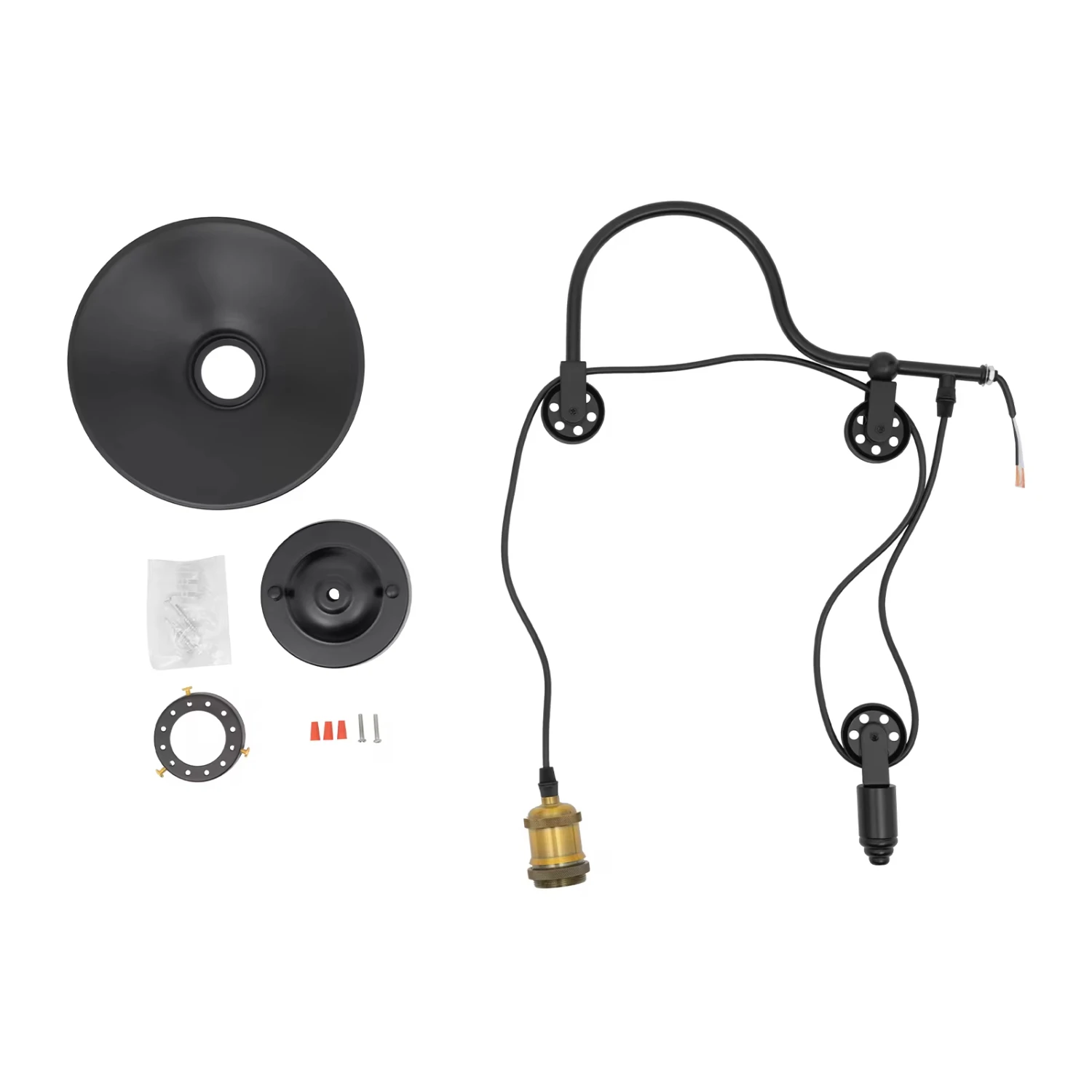 Industrial Style Wall Mounted Light Sconce Retro Gooseneck Lamp Barn Pulley Fixture Adjustable Metal Light Rack Bedroom Led
Industrial Style Wall Mounted Light Sconce Retro Gooseneck Lamp Barn Pulley Fixture Adjustable Metal Light Rack Bedroom Led