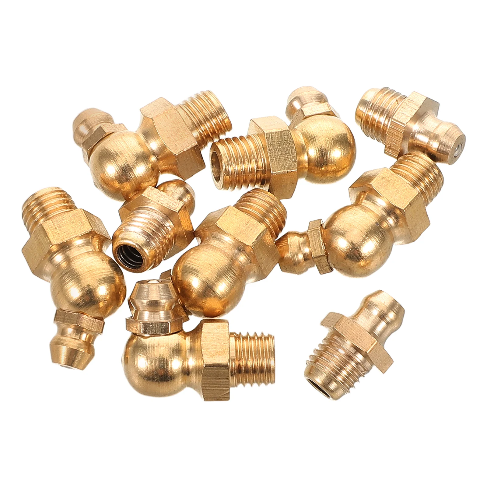9pcs Car Grease Nipple Assortment Kit Durable Copper Lubrication Fittings Universal Hydraulic Equipment Replacement Straight
9pcs Car Grease Nipple Assortment Kit Durable Copper Lubrication Fittings Universal Hydraulic Equipment Replacement Straight