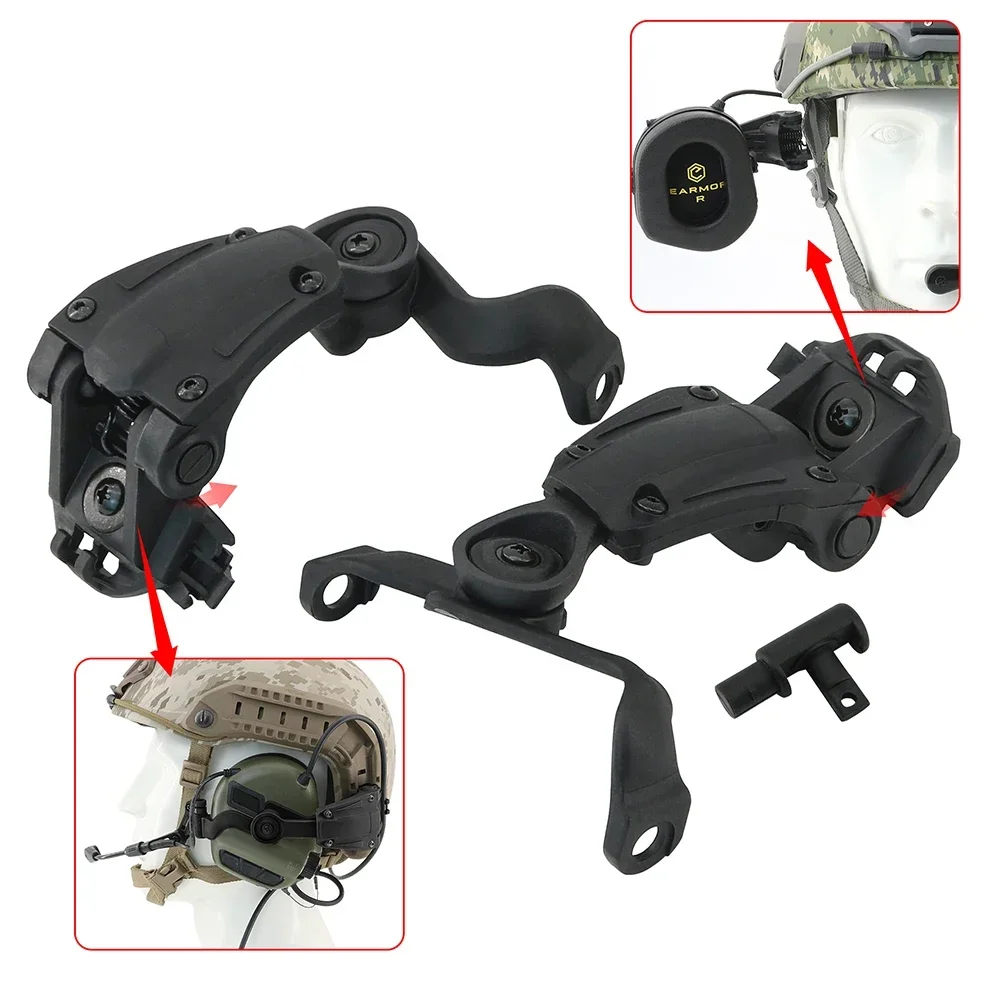 TS TAC-SKY Tactical Helmet ARC Rail Adapter Compatible with EARMOR M32X-Mark3 MilPro /M31X-Mark3 MilPro Military version headset
TS TAC-SKY Tactical Helmet ARC Rail Adapter Compatible with EARMOR M32X-Mark3 MilPro /M31X-Mark3 MilPro Military version headset