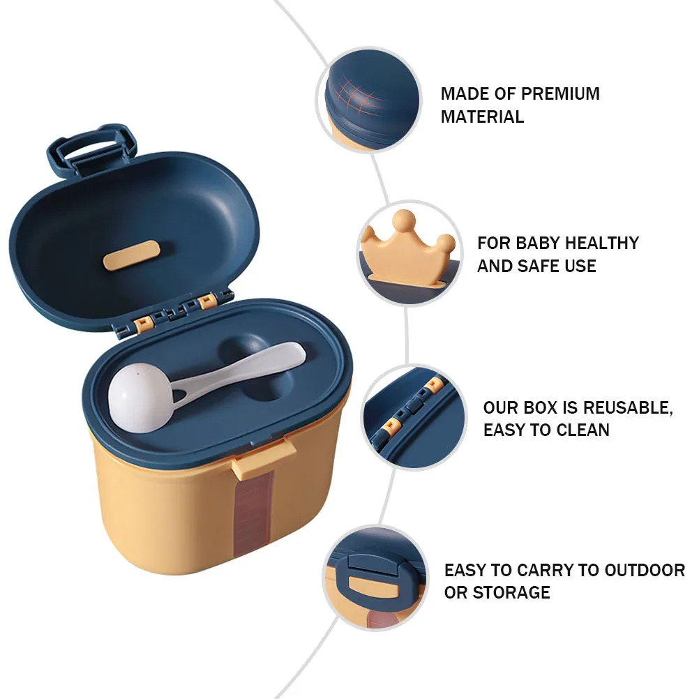 1 set 1 Set Premium Milk Powder Container Formula Box Reusable Baby Food Storage Eco-Friendly Sealed Portable Powder Keeper For
1 set 1 Set Premium Milk Powder Container Formula Box Reusable Baby Food Storage Eco-Friendly Sealed Portable Powder Keeper For